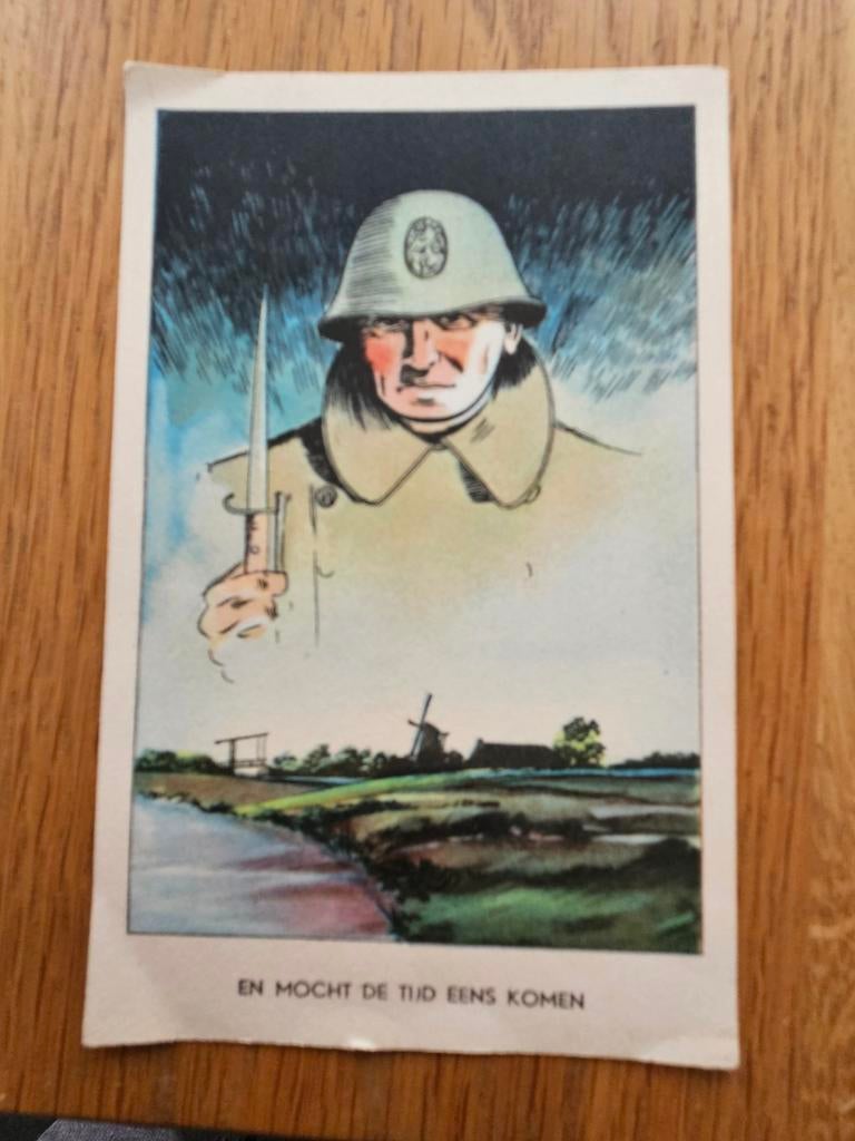 Unieke Mobilisatie kaart En mocht de tijd eens komen, Ophalen of Verzenden