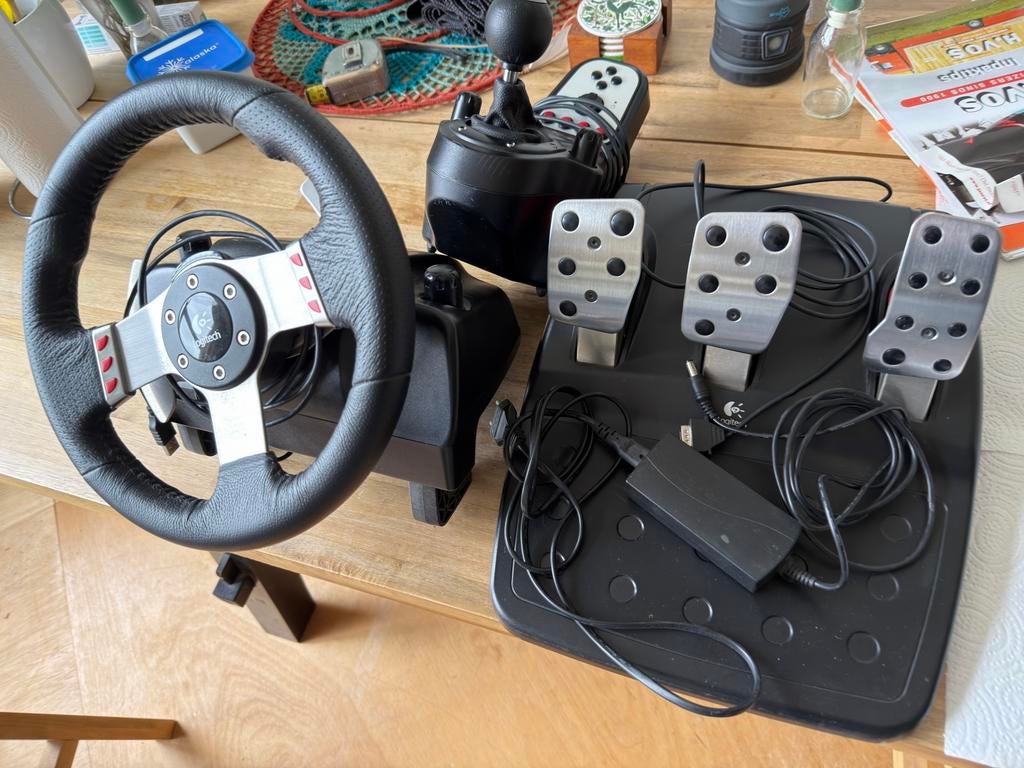 Logitech G27 compleet, Ophalen, Gebruikt