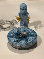Lego Ninjago NRG Zane Minifiguur 2012 met spinner, Ophalen of Verzenden, Zo goed als nieuw, Jongen of Meisje