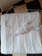 Elektrische deken eenpersoons - Heerlijk warm, Gebruikt, Eenpersoons, Wit, Ophalen of Verzenden