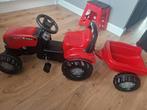 Tractor met aanhanger, Ophalen, Zo goed als nieuw