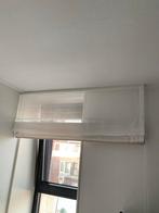 Vouwgordijn nieuw vitrage, Huis en Inrichting, Ophalen, 100 tot 150 cm, Wit, Nieuw