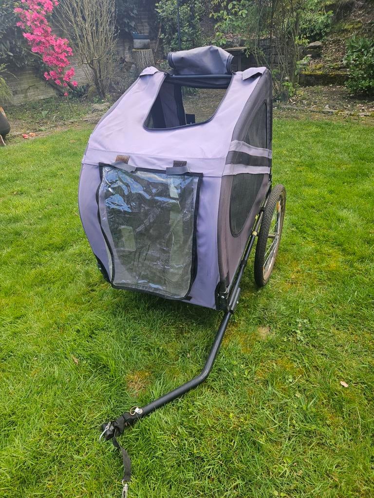 Hondenkar voor de fiets, Ophalen, Gebruikt, Opvouwbaar, 20 tot 40 kg