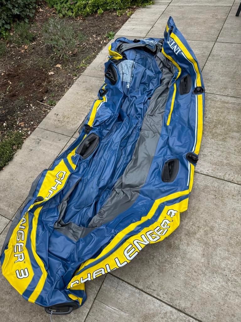 Intex Challenger 3 Rubberboot - Ideaal voor 3 personen, Ophalen of Verzenden, Gebruikt