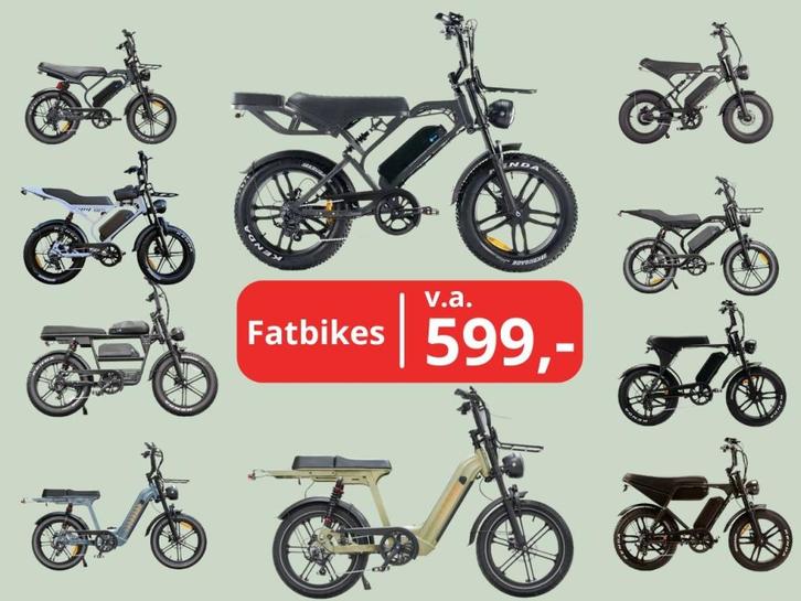 FATBIKE V20 PRO C28 V8 C80 S20 H9 Max Mini Ouxi QMwheel cros, Fietsen en Brommers, Elektrische fietsen, Nieuw, Overige merken