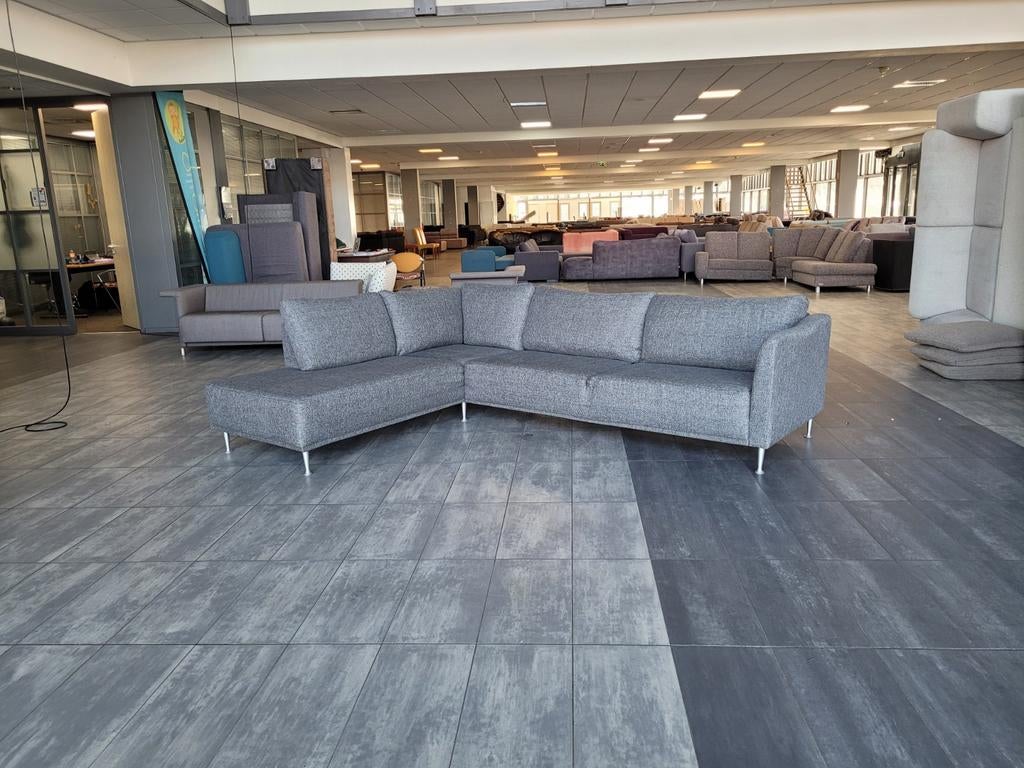 ✅️️️️️ GEREINIGD grijze hoekbank 285x220 GRATIS BEZORGEN, Huis en Inrichting, Banken | Bankstellen, 250 tot 300 cm, Info@onbekend.nl