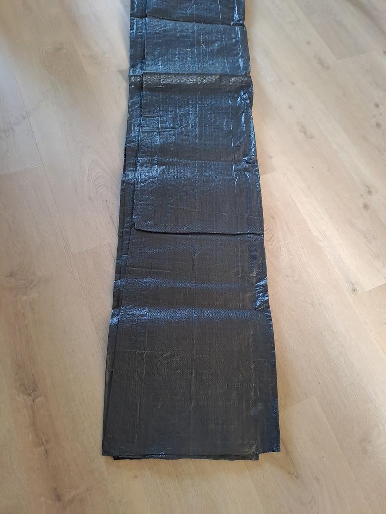 Groot zeil 5,50 x 3 meter, Ophalen, Gebruikt, 15 m² of meer, Zeil