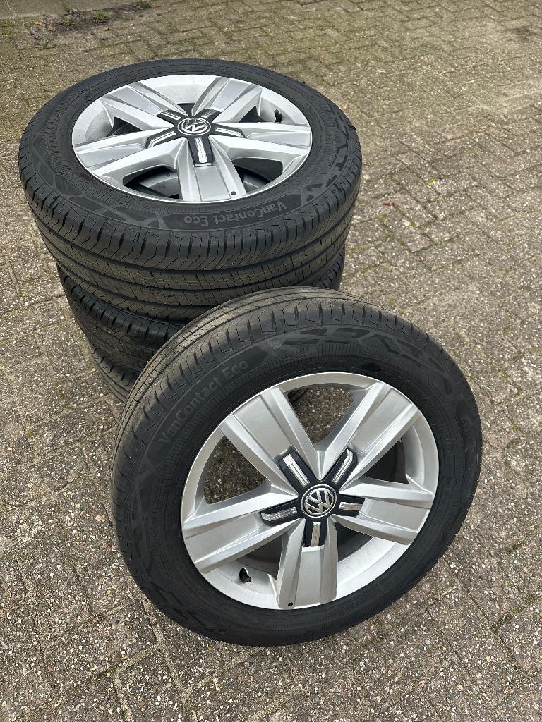 NIEUW set Devonport velgen met Continental VanContact Eco, Auto-onderdelen, Banden en Velgen, Banden en Velgen, Zomerbanden, 17 inch
