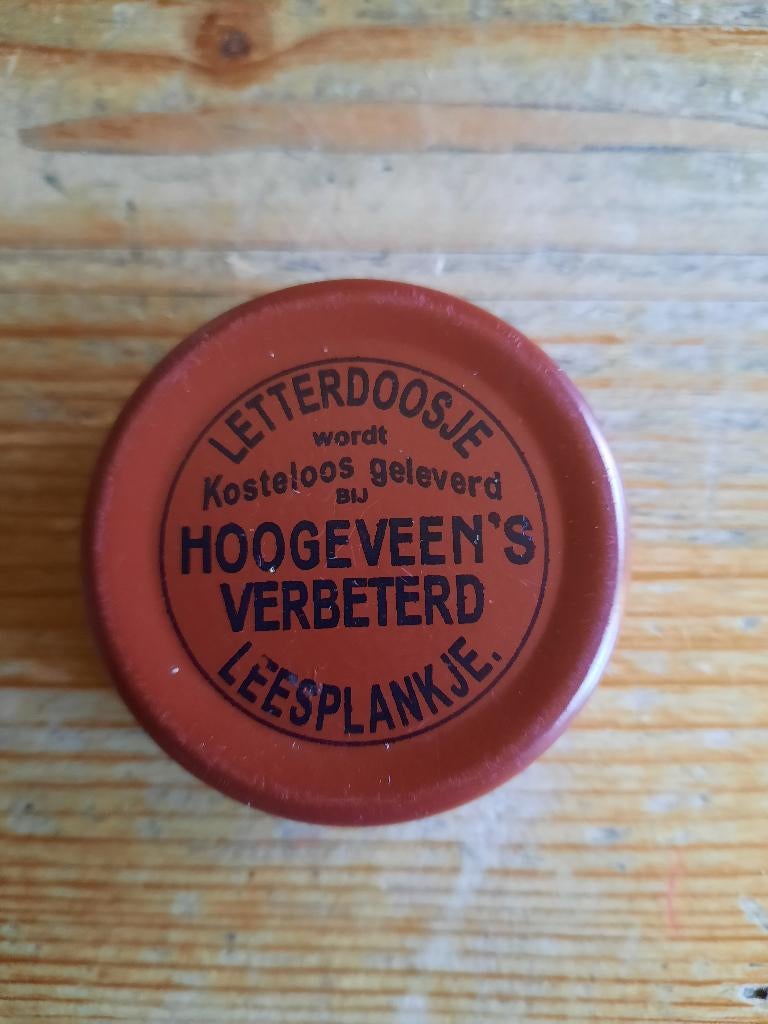 Letterdoosje Hoogeveen's verbeterd, Ophalen of Verzenden, Zo goed als nieuw, Overige