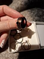 Ixxxi basisring met verschillende vulringen., Ophalen of Verzenden, Zo goed als nieuw, Zilver, Dame