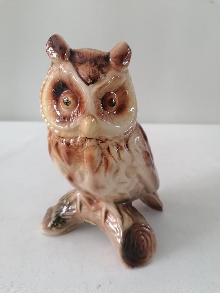 JEMA HOLLAND beeldje van een uil in prima staat 17 cm hoog, Ophalen of Verzenden