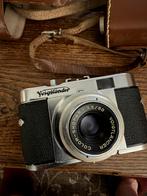 Vintage Voigtländer Vito B camera met leren tas, Ophalen of Verzenden, Gebruikt, Compact, Overige Merken