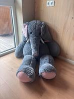 XXL Pluche Olifant - Grote Knuffel Olifant, Ophalen of Verzenden, Zo goed als nieuw, Olifant