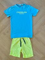 TYGO&vito blauw T-shirt maat 146, Kinderen en Baby's, Kinderkleding | Maat 146, Verzenden, Zo goed als nieuw, Jongen, Shirt of Longsleeve