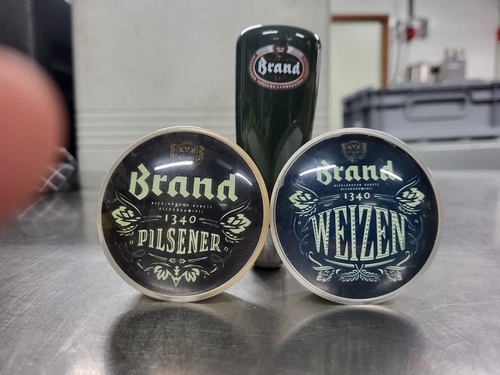 Brand taplens en taphendel - Pilsener & Weizen, Ophalen of Verzenden, Gebruikt, Overige typen, Brand