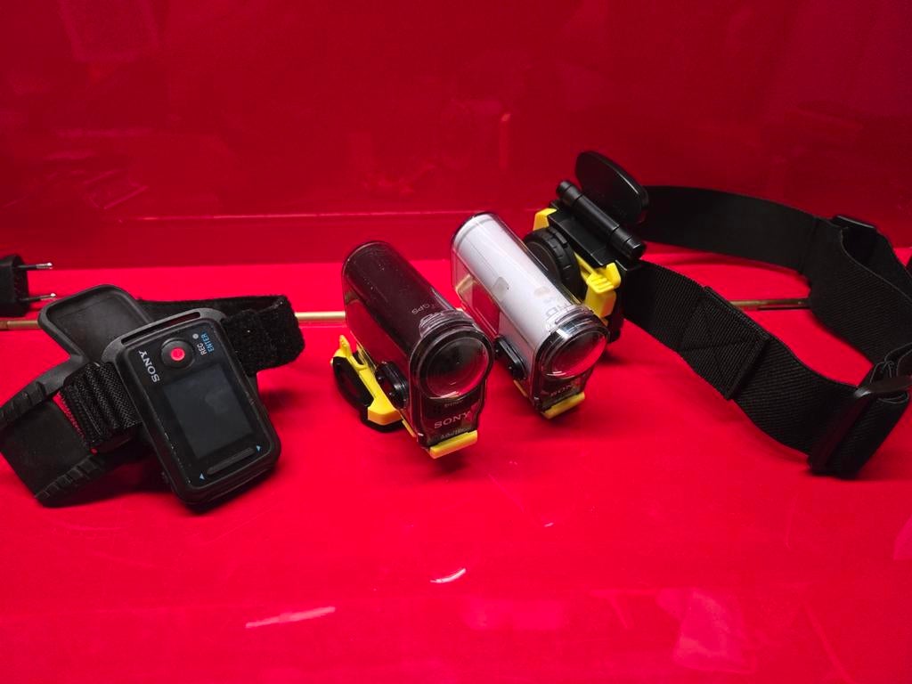 Sony action cam vlog kit. 2 cameras. monitor. compleet, Audio, Tv en Foto, Actiecamera's, Ophalen of Verzenden, Gebruikt, Sony