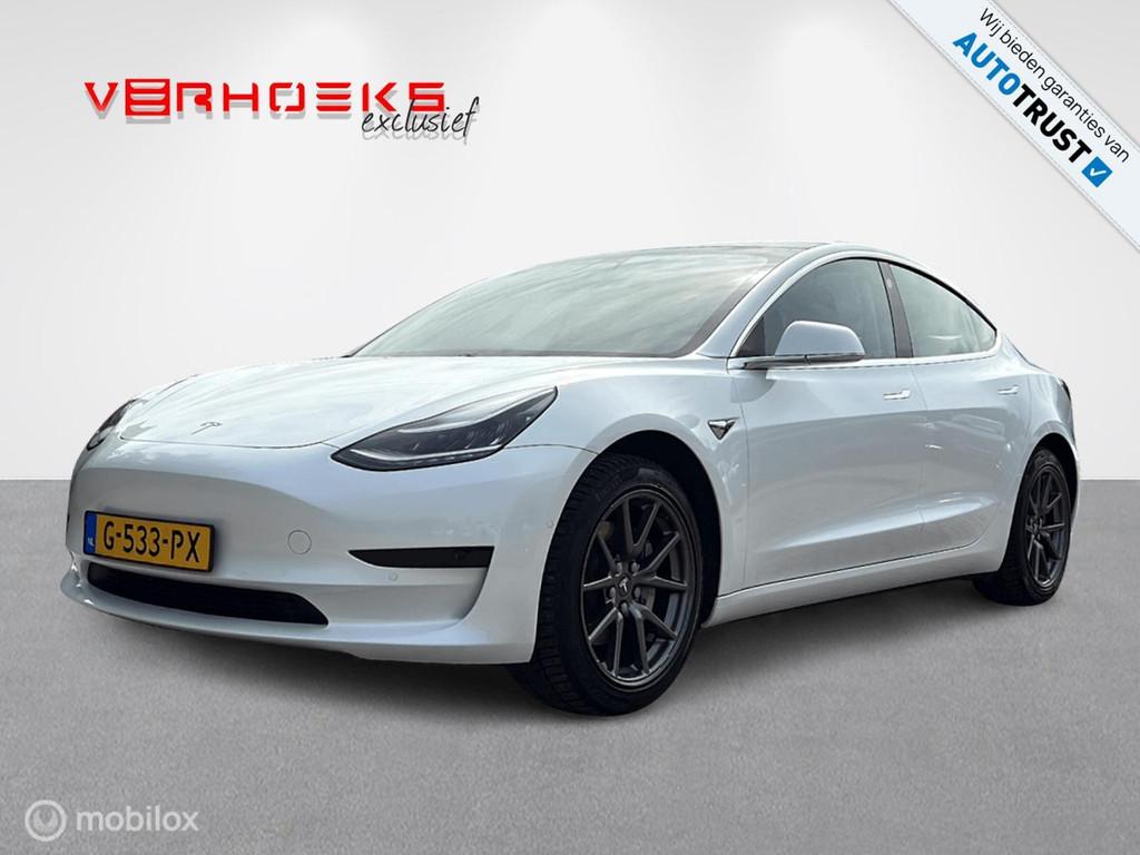 Tesla Model 3 Standard RWD Plus, Auto's, Tesla, Automaat, Achterwielaandrijving, Gebruikt, Zwart