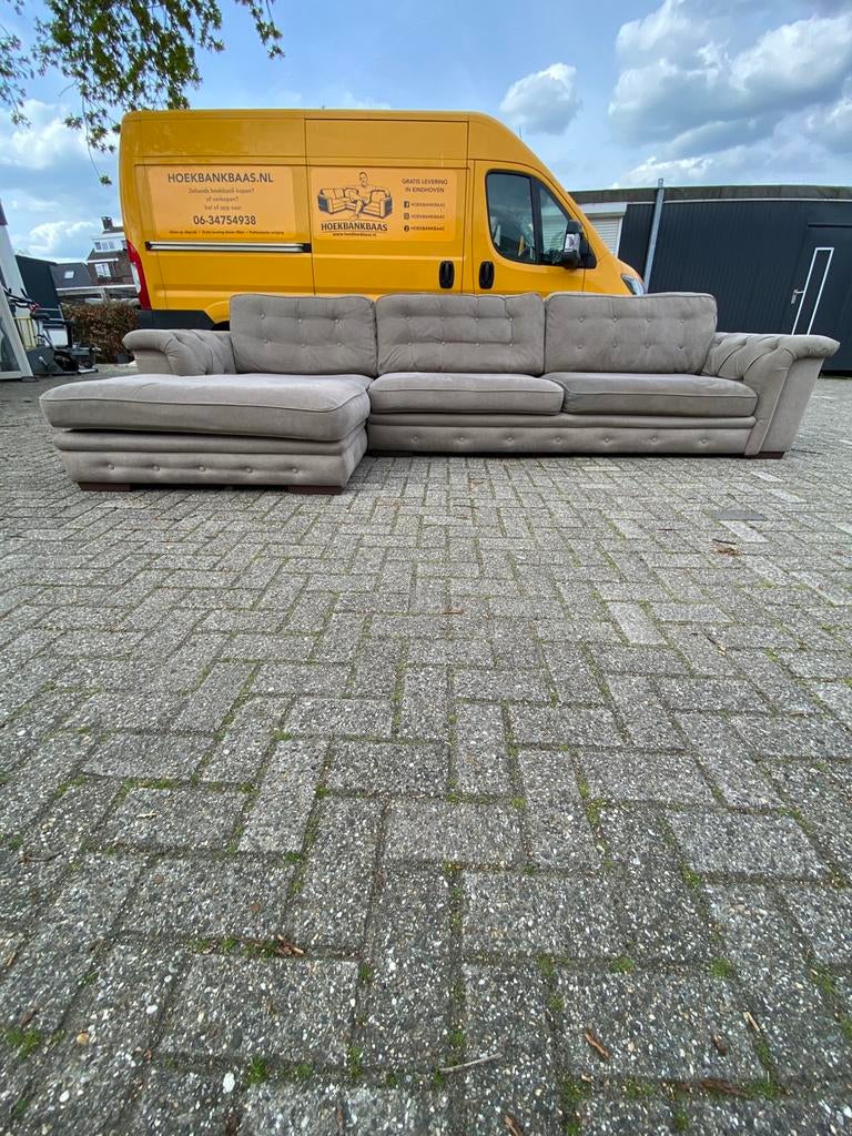 !!ACTIE!! LANDELIJKE HOEKBANK, GRATIS LEVERING