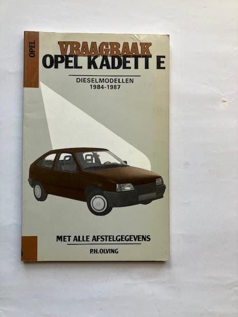 Vraagbaak     Opel Kadett E  diesel  1984 - 1989, Ophalen of Verzenden
