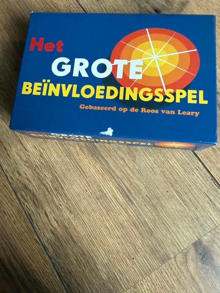 Het grote beinvloedingsspel Gebaseerd Op De Roos Van Leary, Ophalen of Verzenden, Zo goed als nieuw
