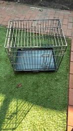 Zwarte hondenbench prima staat, Ophalen of Verzenden, Gebruikt