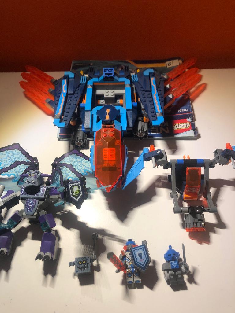 Lego Nexo knights 70351, Overige thema's, Lego, Zo goed als nieuw, Complete set