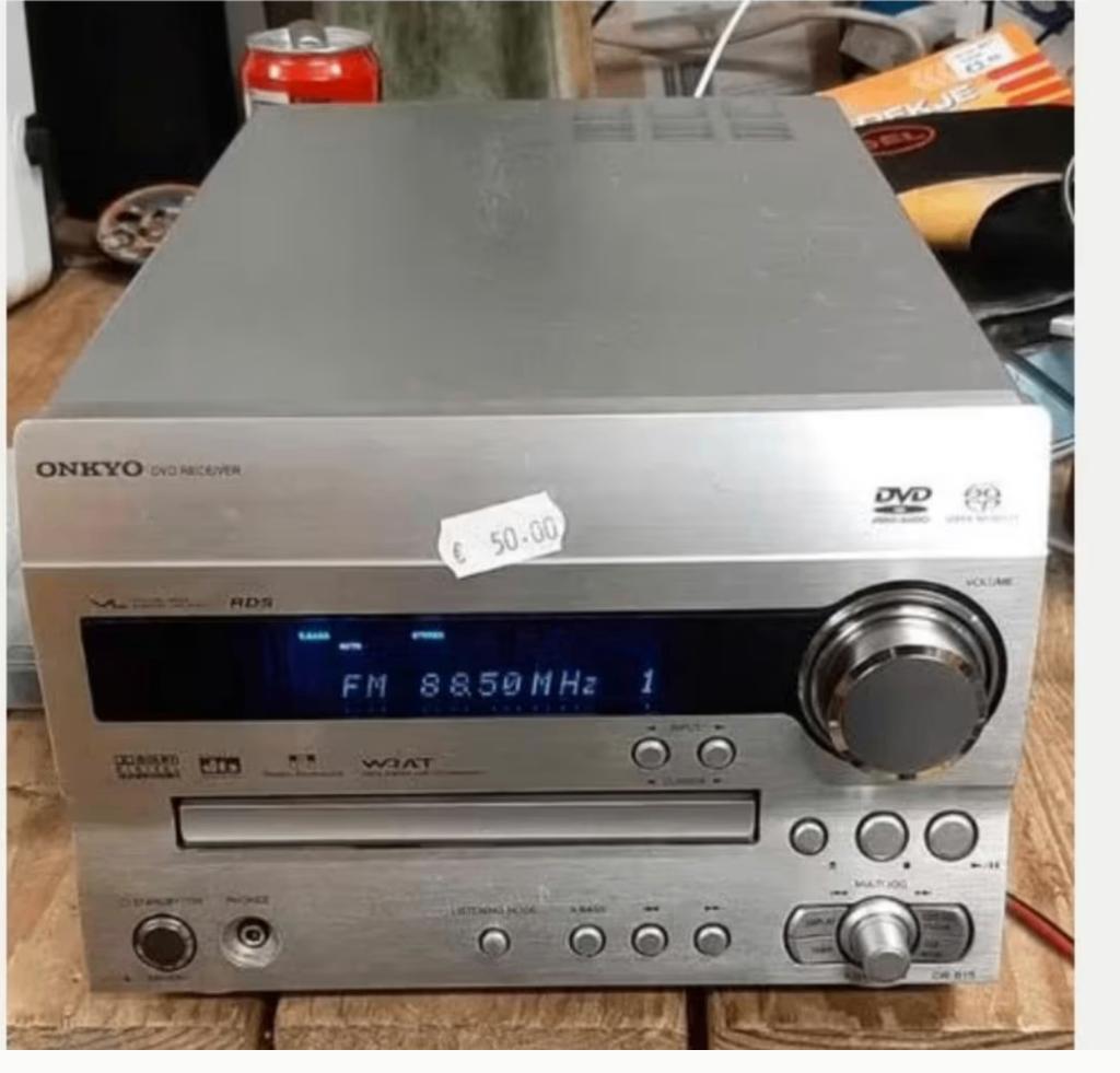 Onkyo DR-815 DVD CD receiver, Gebruikt, ., ., .