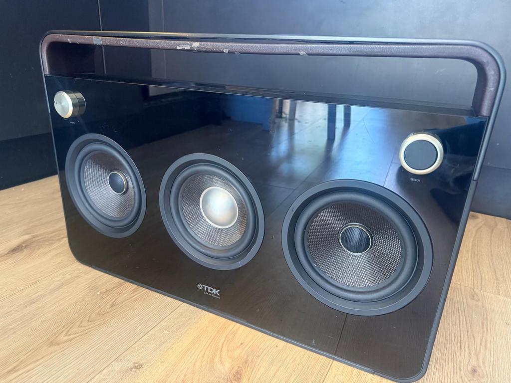 TDK BOOMBOX SP-XA6803 Portable Bluetooth Retro Design, Ophalen of Verzenden, Gebruikt, Radio