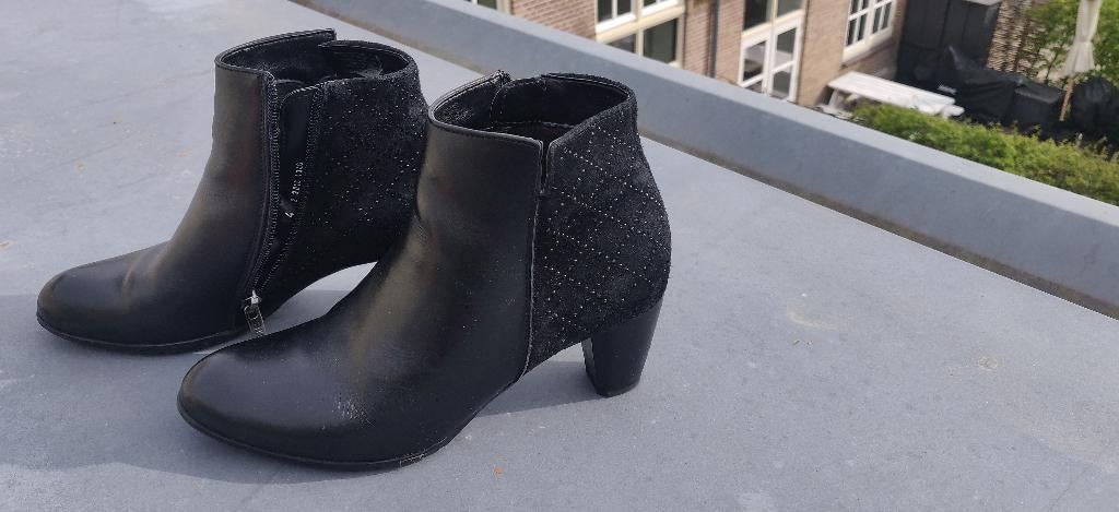 Dames laarsje Ara luftpolster maat 37, Zwart, Lage of Enkellaarzen, Ophalen of Verzenden, Zo goed als nieuw