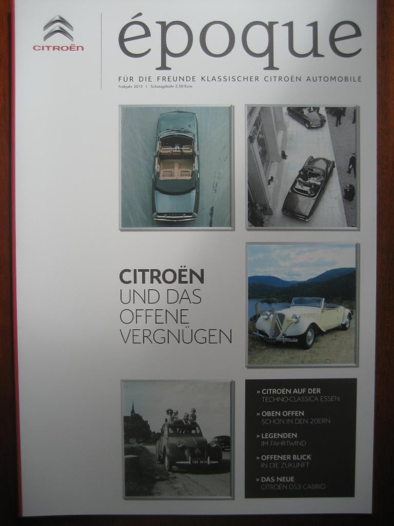 Citroën époque (voorjaar 2013), Ophalen of Verzenden, Nieuw, Citroën