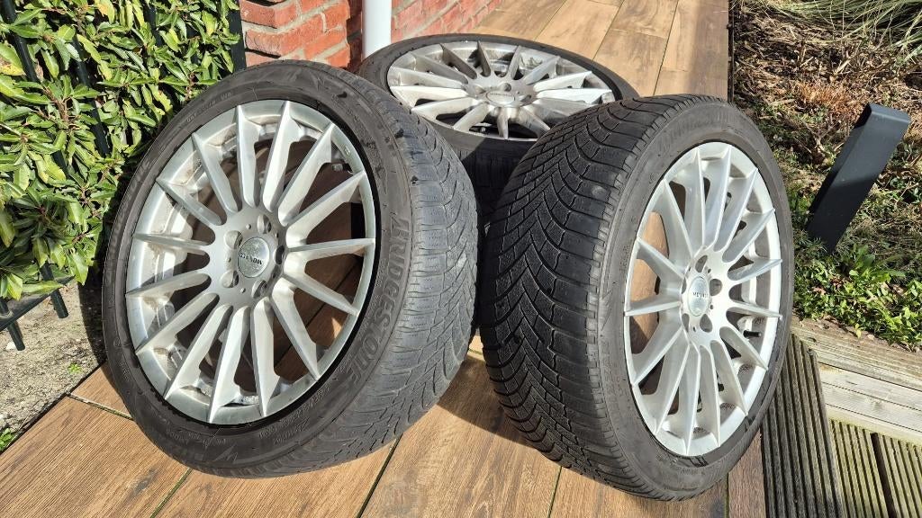 Monaco formula J8x18 inch H2 lichtmetalen velgen, Ophalen, 18 inch, Gebruikt, Velg(en)