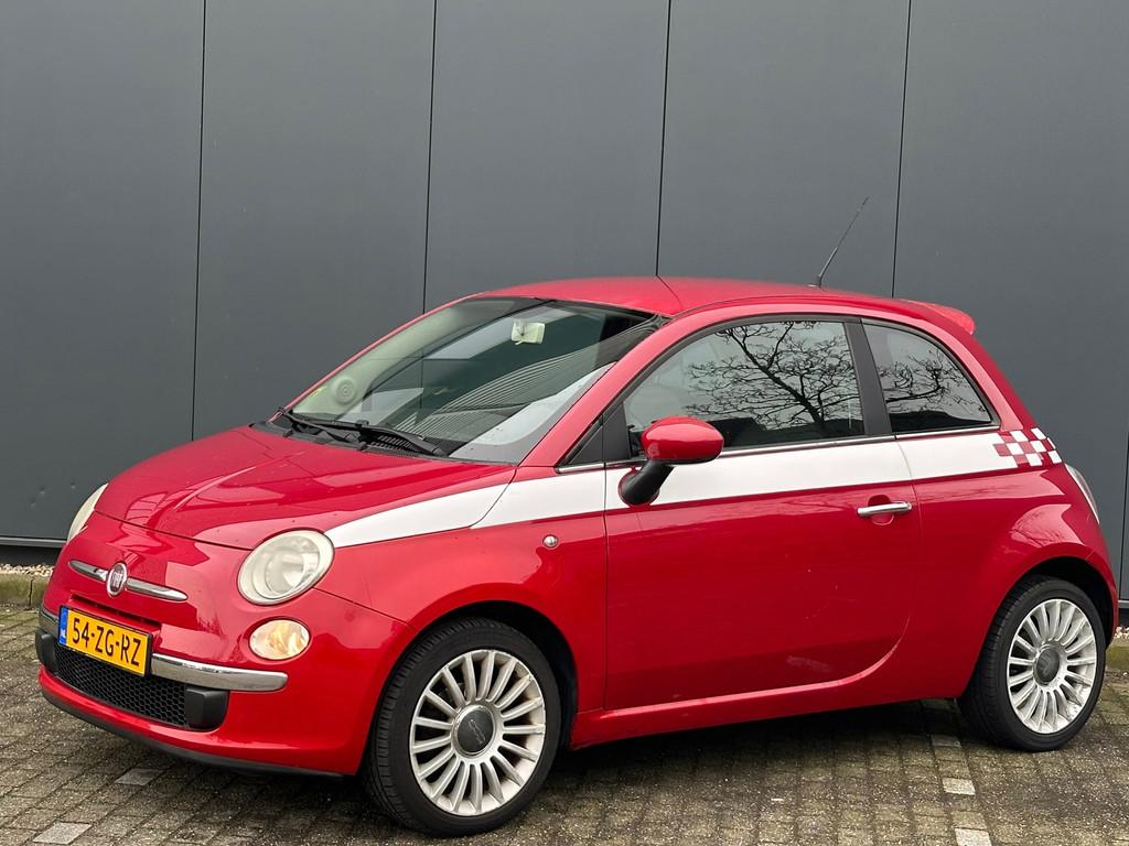 Fiat 500 1.2 Sport | Nap | Leer |, Auto's, Fiat, Voorwielaandrijving, Gebruikt, 1242 cc, 4 cilinders