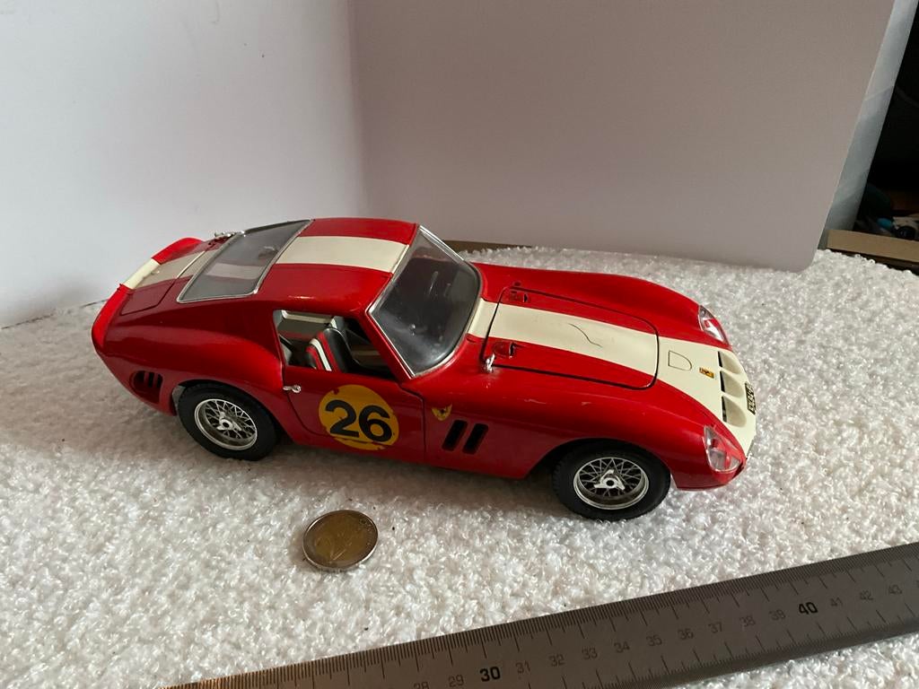 Ferrari 250 GTO Le Mans 1962 Modelauto, Ophalen of Verzenden, Gebruikt, Auto, Overige merken