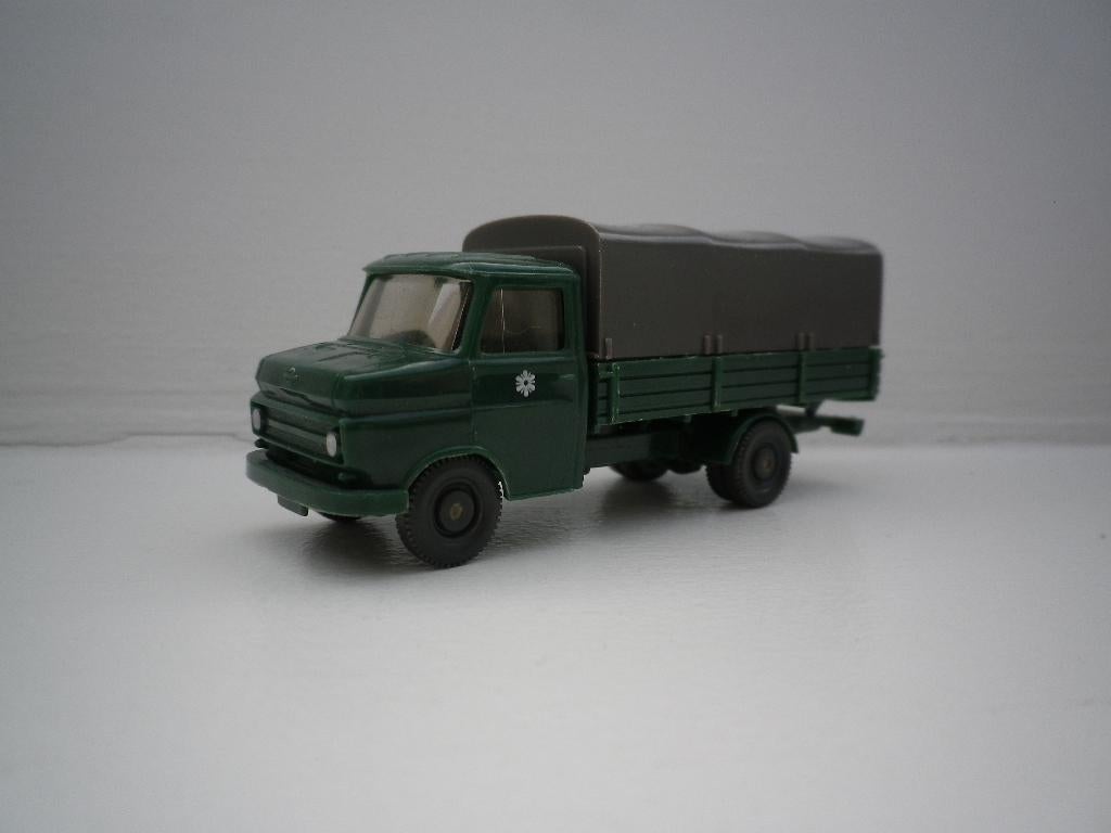 Wiking Opel Blitz Polizei manschappenwagen., Ophalen of Verzenden, Zo goed als nieuw, Bus of Vrachtwagen, Wiking