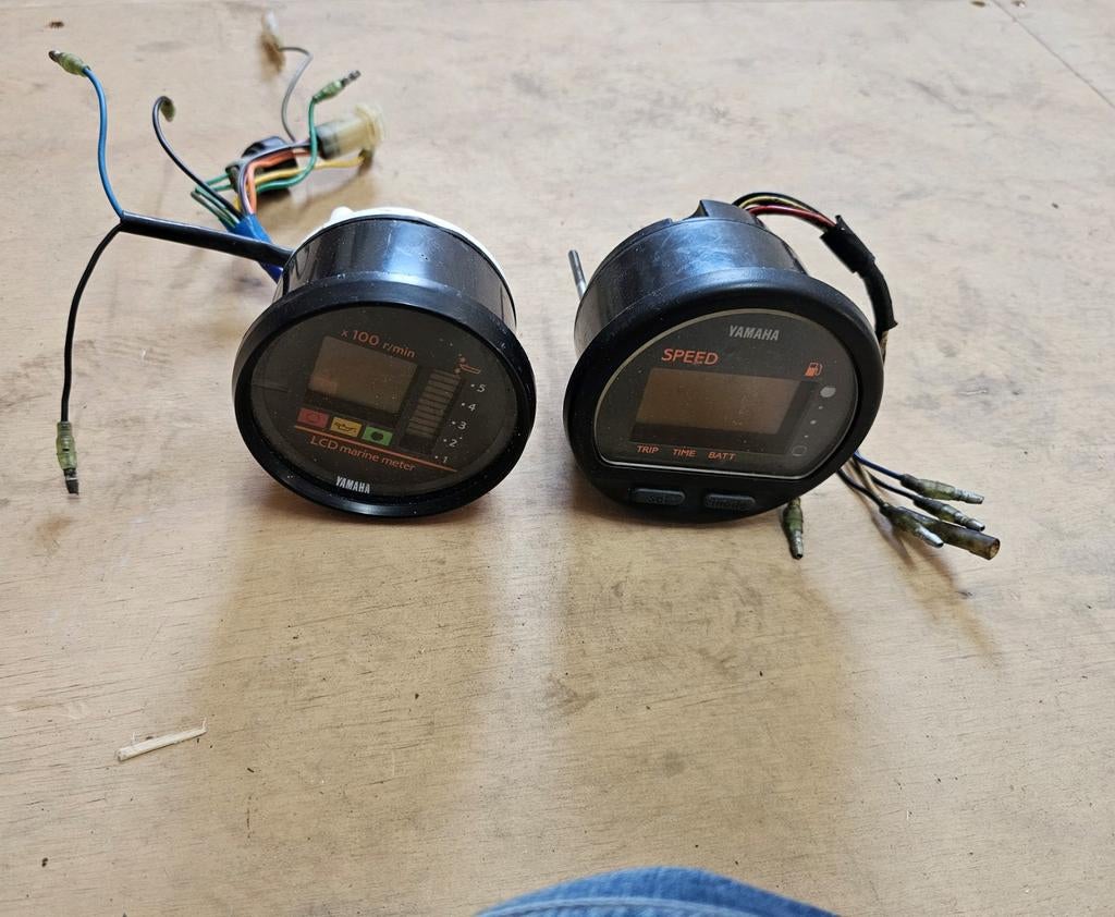 Yamaha tach en speed meter (loop of sloop), Watersport en Boten, Ophalen of Verzenden, Gebruikt