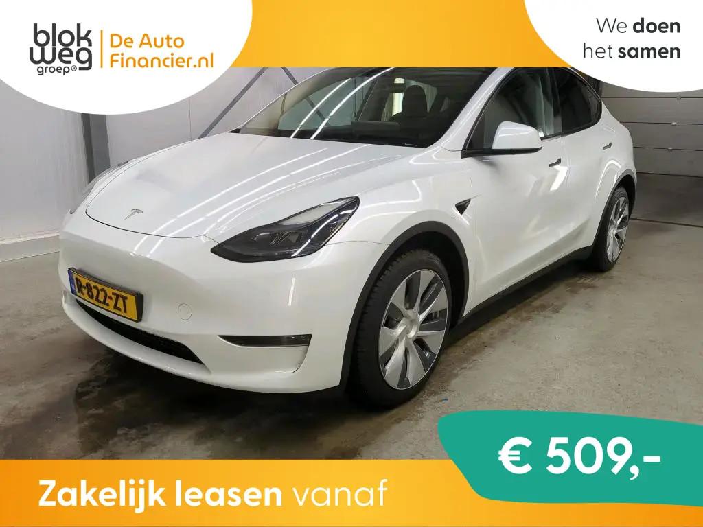 Tesla Model Y Long Range AWD 75 kWh 28/12/'22 A € 36.950,0, Auto's, Tesla, Gebruikt, Wit, 351 pk, 1600 kg
