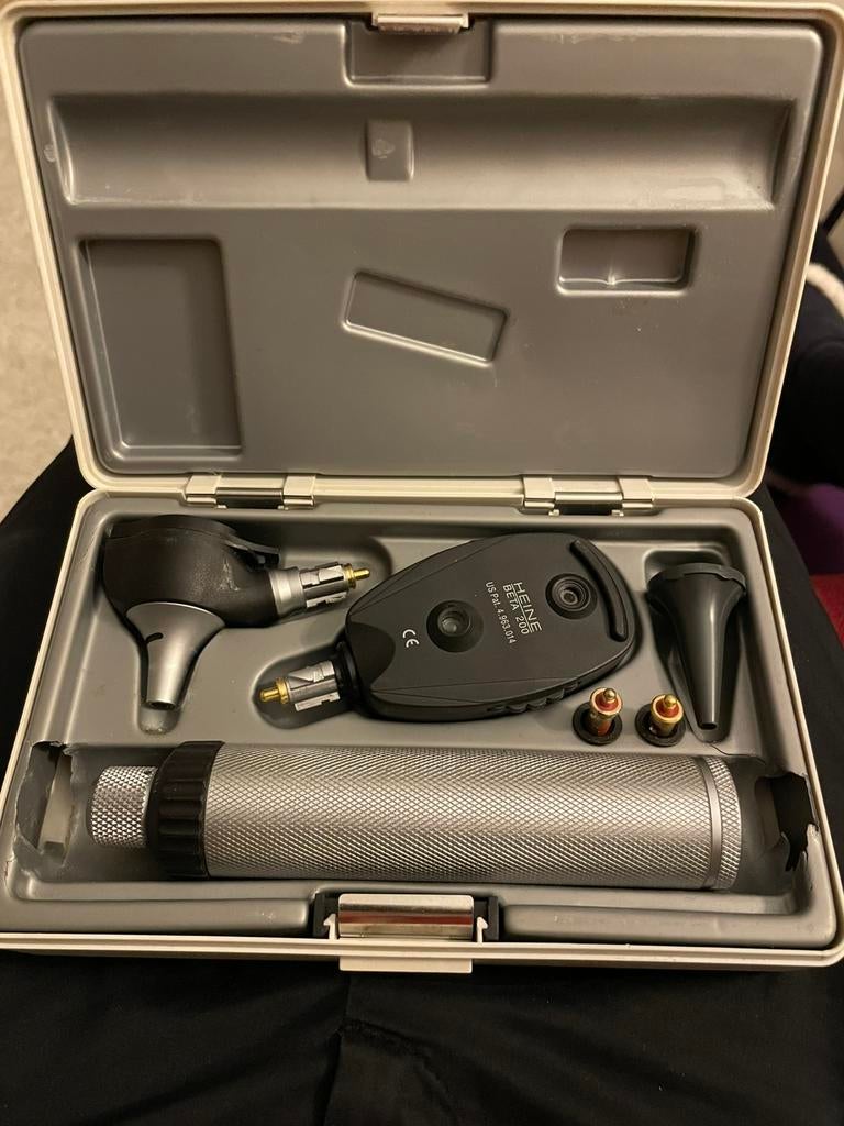 Professioneel Otoscoop setje. HEINE Beta 200, Ophalen, Zo goed als nieuw