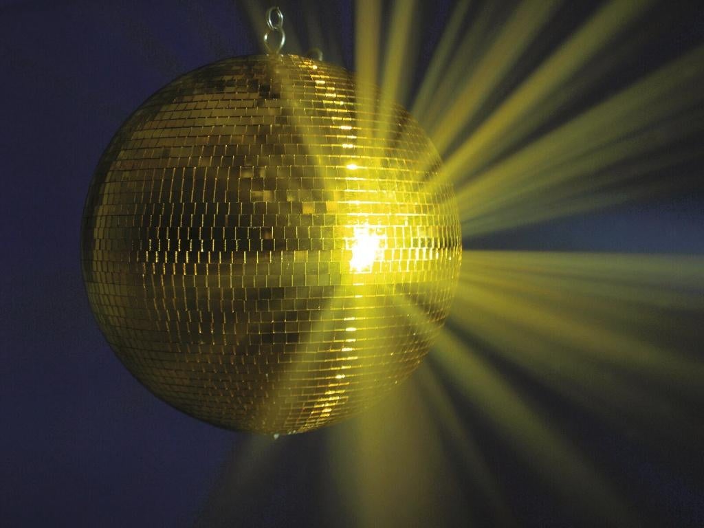 EUROLITE Mirror Ball 40cm gold - goud Spiegelbol, Geluidgestuurd, ., Discobol, Nieuw