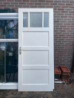 Jaren ‘30 Bruynzeel paneeldeur, Doe-het-zelf en Verbouw, Deuren en Horren, Ophalen, 80 tot 100 cm, Binnendeur, Minder dan 200 cm