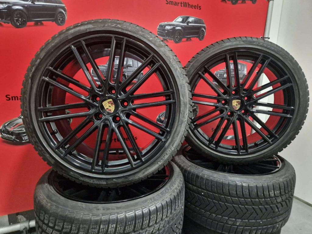 21 inch PORSCHE CAYENNE PANAMERA GTS TURBO VELGEN BANDEN, Niet ingevuld, 275 mm, Banden en Velgen, Niet ingevuld
