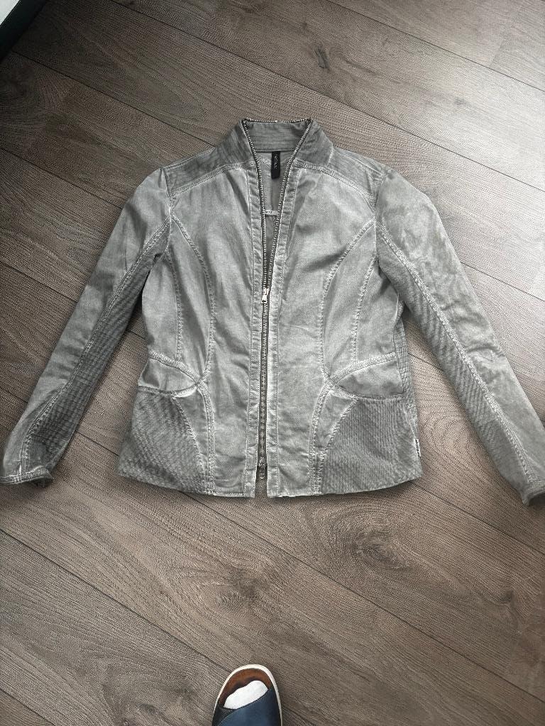 marccain jasje maat 5, Maat 38/40 (M), Verzenden, Jasje, Grijs