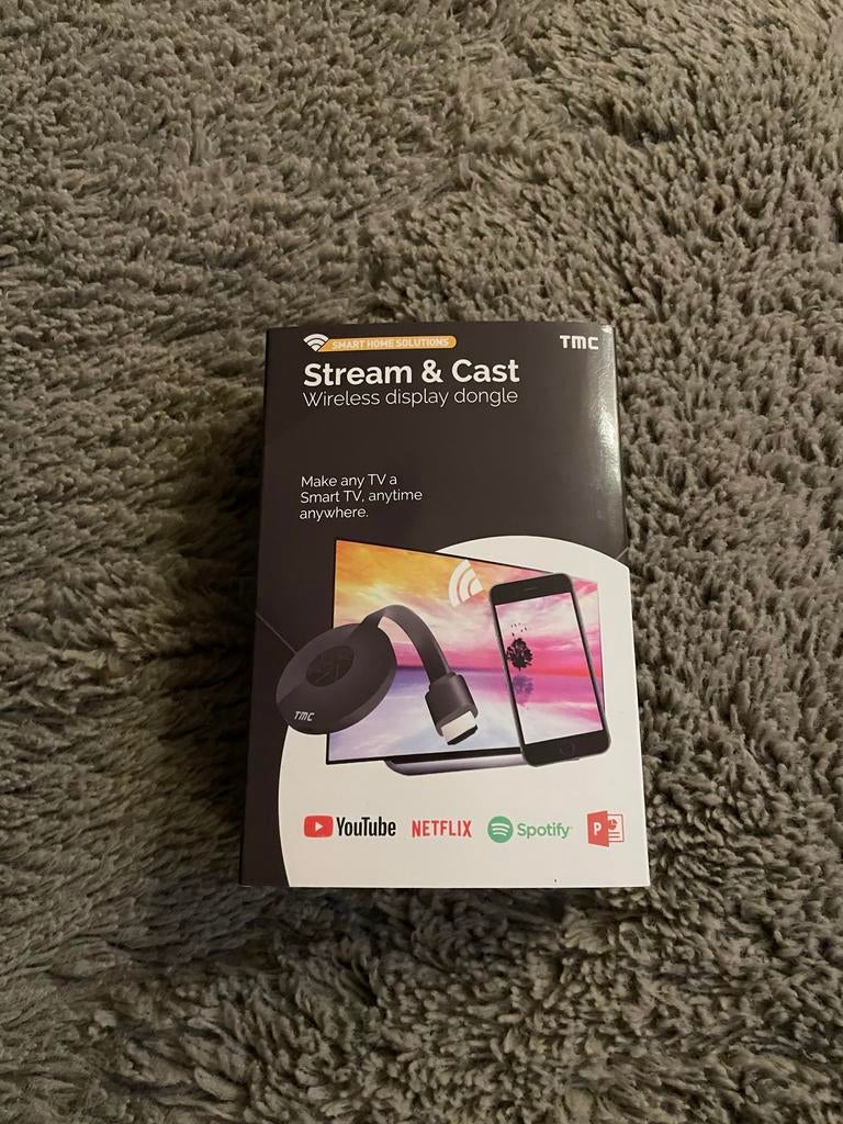 Stream & Cast Wireless display dongle NIEUW/ partij, Ophalen of Verzenden, Zo goed als nieuw, HDMI, Zonder harde schijf