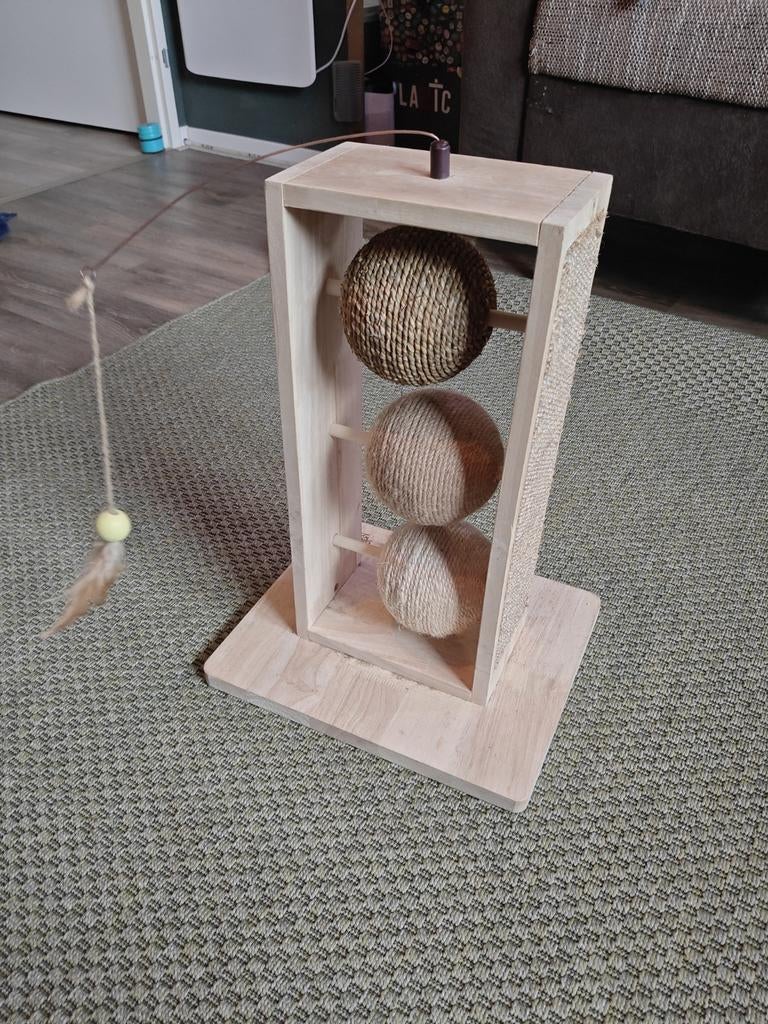 Lotte Design Krab toren met 3 ronddraaiende krab ballen, Ophalen of Verzenden