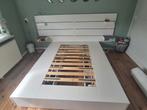 Ikea bed Nordli, Ophalen, Wit, 200 cm, 160 cm