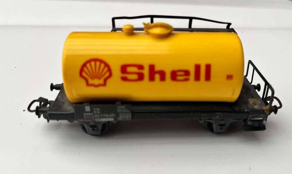 Märklin H0 Shell ketelwagen – vintage – gebruikt / opknapper, Hobby en Vrije tijd, Modeltreinen | H0, Wisselstroom, Wagon, Ophalen of Verzenden