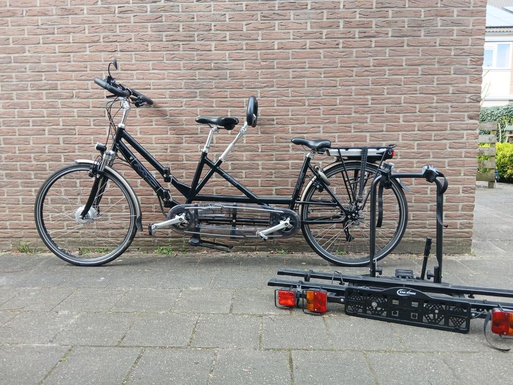 Zgan; Prachtige Opvouwbare elektrische Multicycle tandem!, Ophalen, Minder dan 10 versnellingen, Opvouwbaar, Zo goed als nieuw