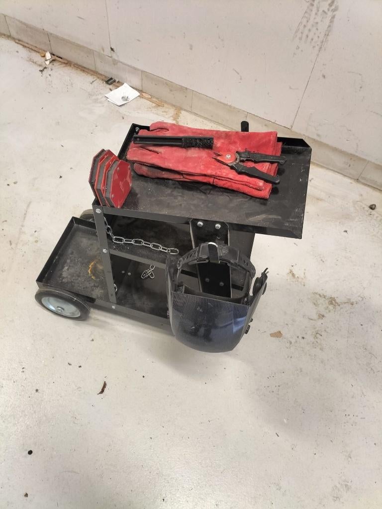 HBM laswagen met accessoires, Ophalen, Gebruikt, Minder dan 150 ampère, Overige typen