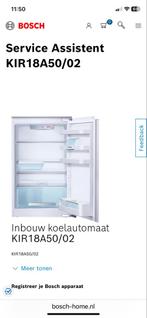 Gebruikte Bosch KIR18A50 Tafelmodel Koelkast A+, 100 tot 150 liter, Energieklasse A of zuiniger, 45 tot 60 cm, Ophalen