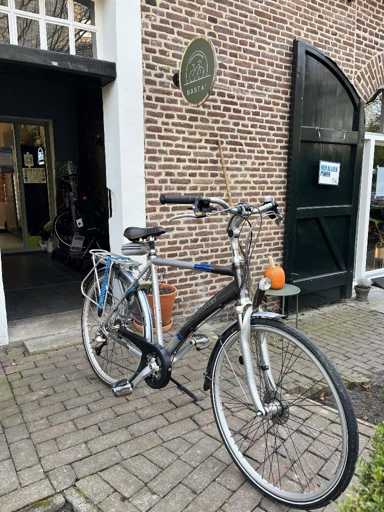 Batavus Compass Herenfiets, Fietsen en Brommers, Fietsen | Heren | Herenfietsen, Ophalen, Versnellingen, Batavus, Zo goed als nieuw