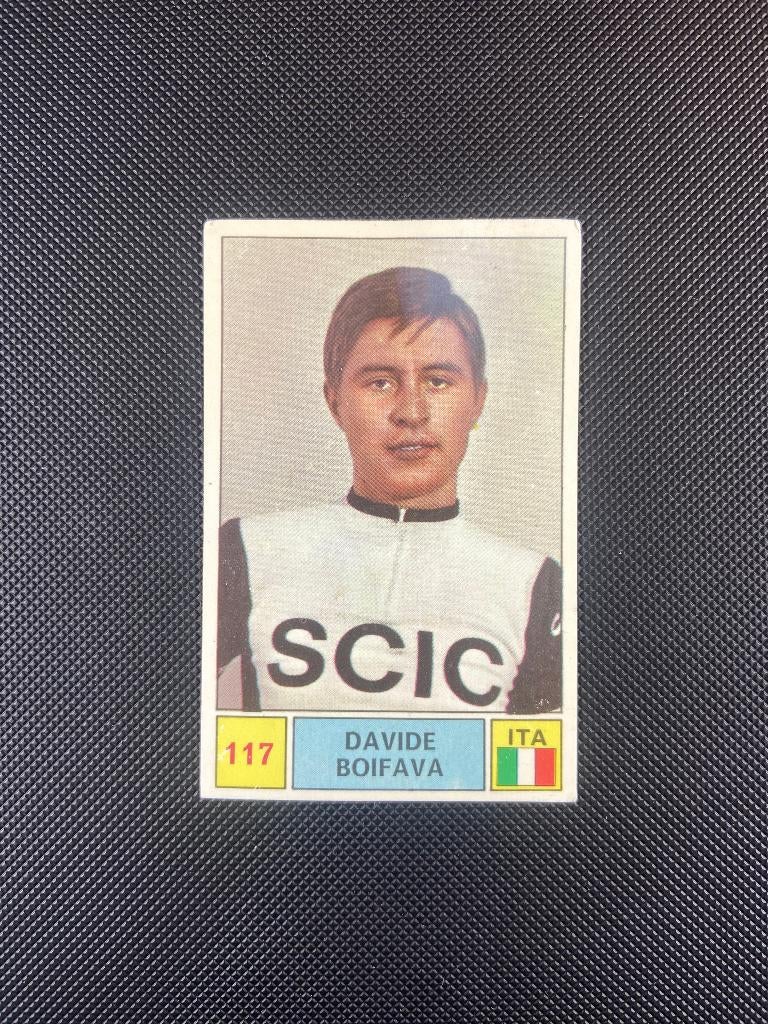 1971 Davide Boifava Panini Sprint 71 Scic Italië, Verzamelen, Ophalen of Verzenden, Gebruikt, Overige sporten, Poster, Plaatje of Sticker